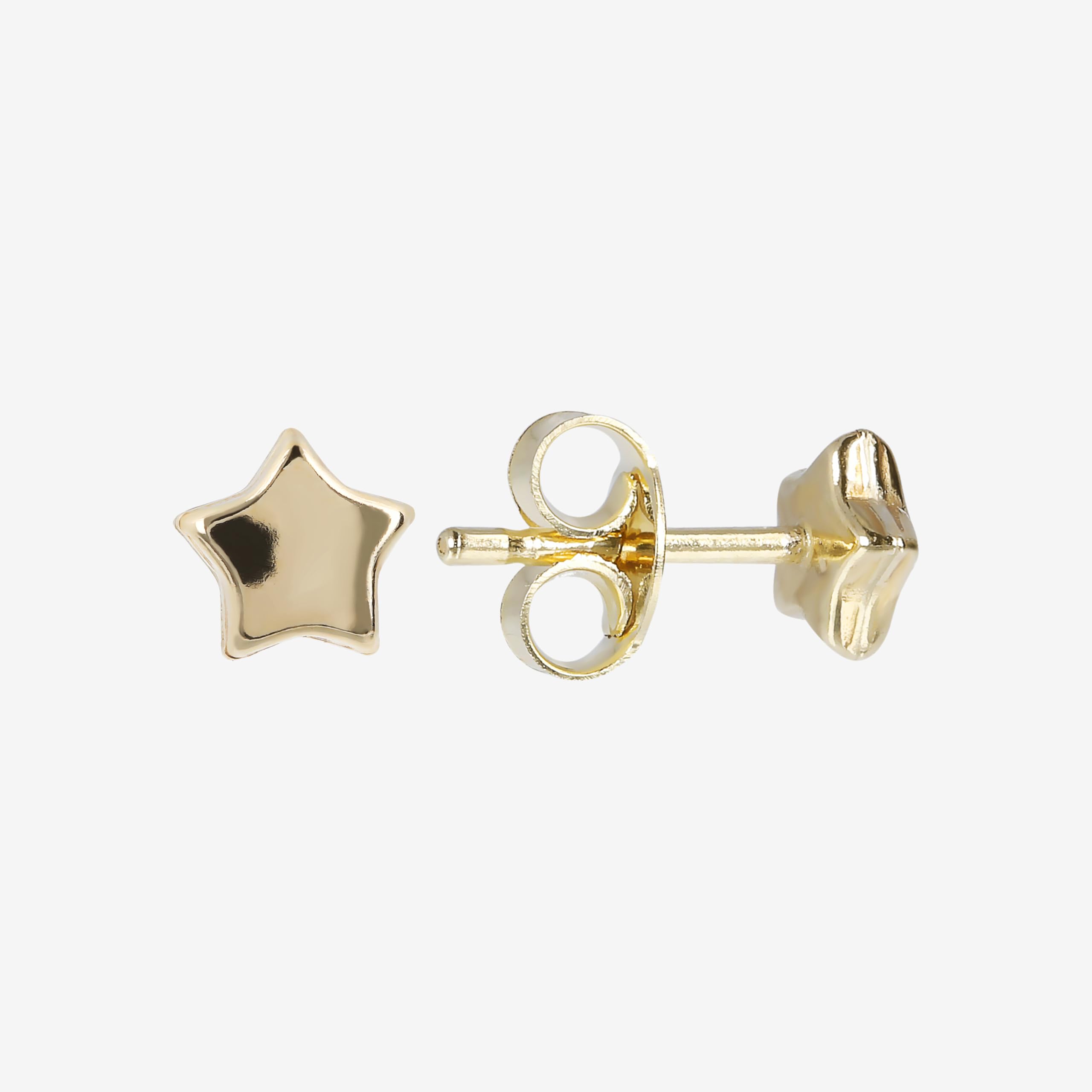 MILOR Orecchini a lobo donna in oro 9Kt – Orecchini anallergici e Ipoallergenici – Gioielli donna made in Italy – Regalo per nascita, battesimo e comunione