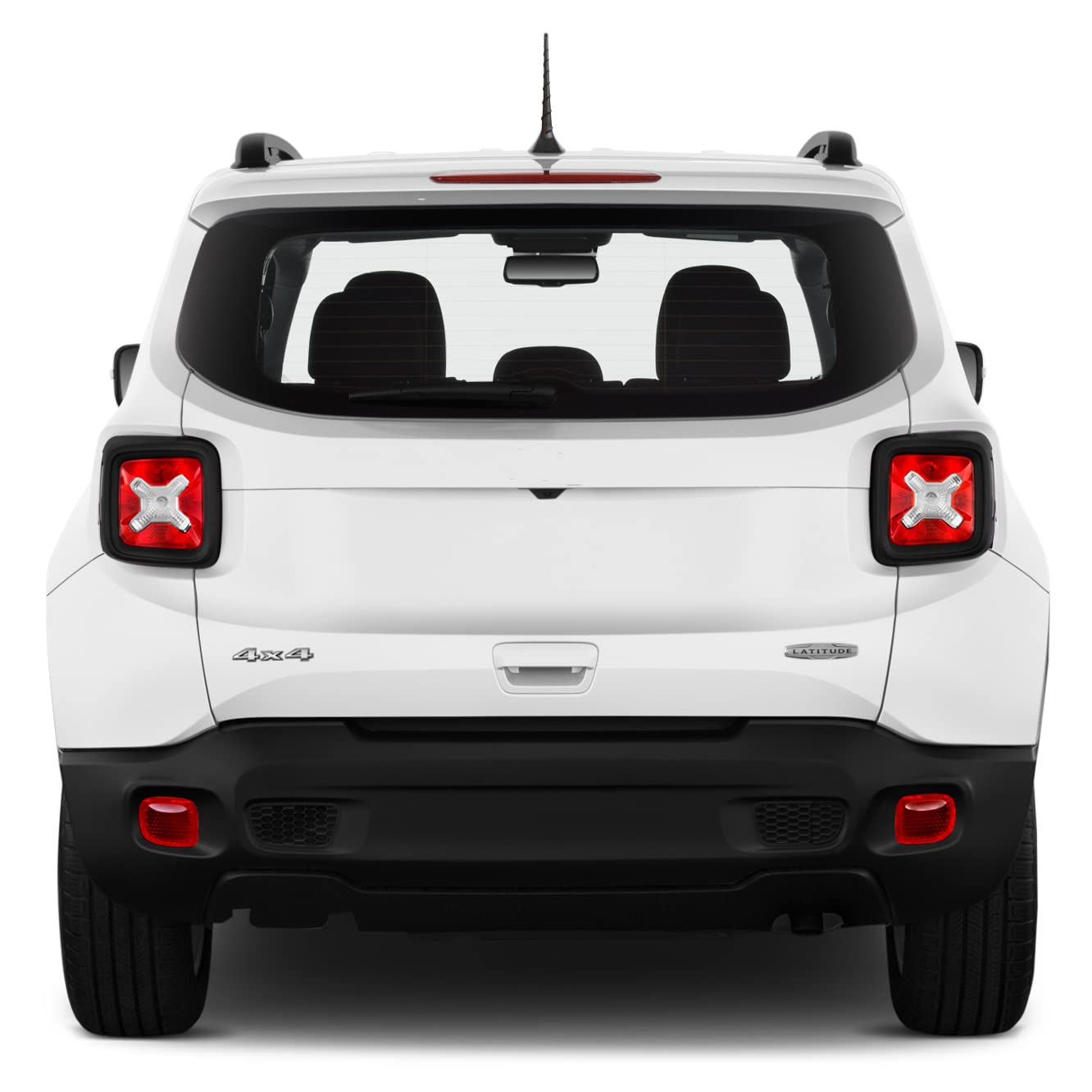 Antenna in gomma per Jeep Renegade (2015-2022), antenna Jeep Renegade - a prova di autolavaggio, bobina interna in rame da 8 pollici di ricambio