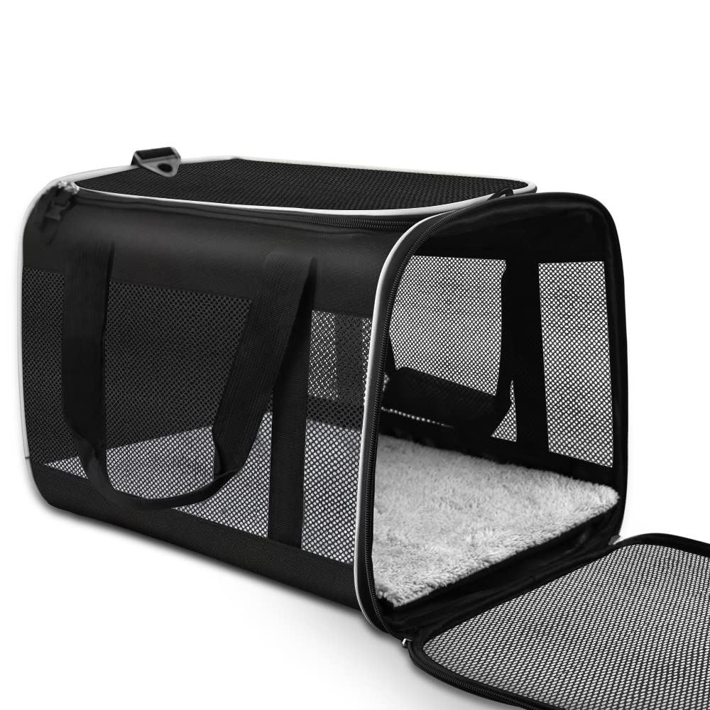 Tomykii Pet Carrier,Soft-Sided Collapsible Cat Dog Carrier,Pet Travel Carrier Bag for Small Medium Cats Dogs Puppies Rabbits