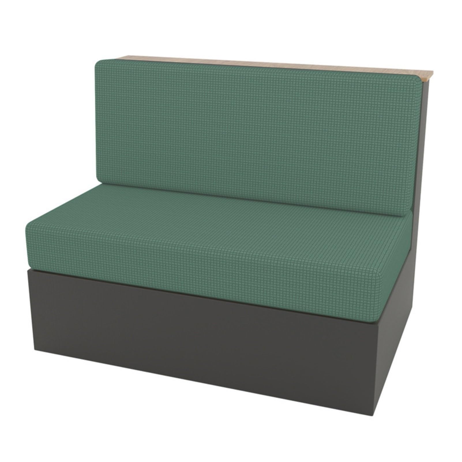 Dracqwn RV Dinette Cushion Covers, 2 Seat Sofa Chair Cover Furniture Protector, Rv Cushion Couch Covers Dinette Both Seats For Rv Camper(J Pine Green,1 Set)