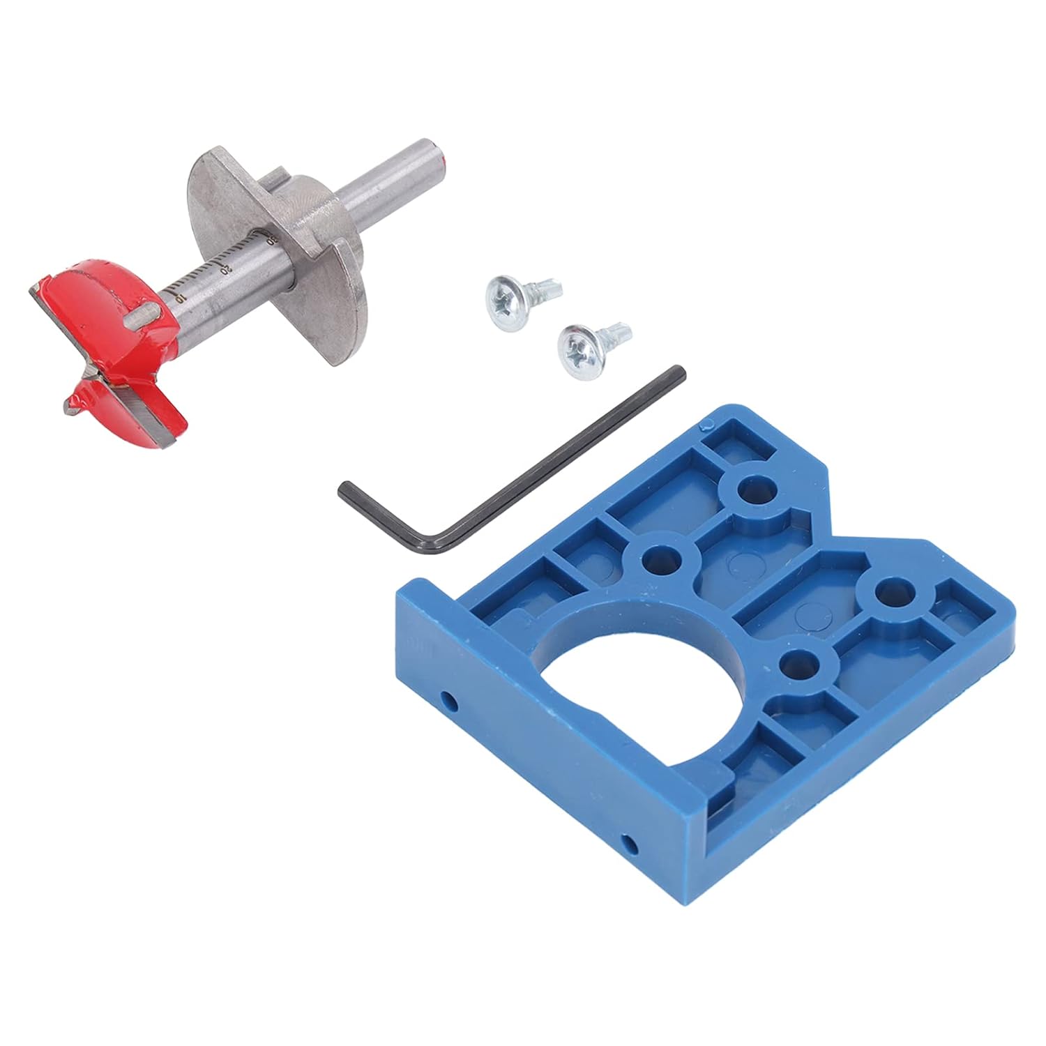 Amazon.co.jp ヒンジジグ ヒンジジグ 超硬合金 ABS ヒンジジグ ドリルガイド 35mm ドアウィンドウ家具用隠し穴あけツール