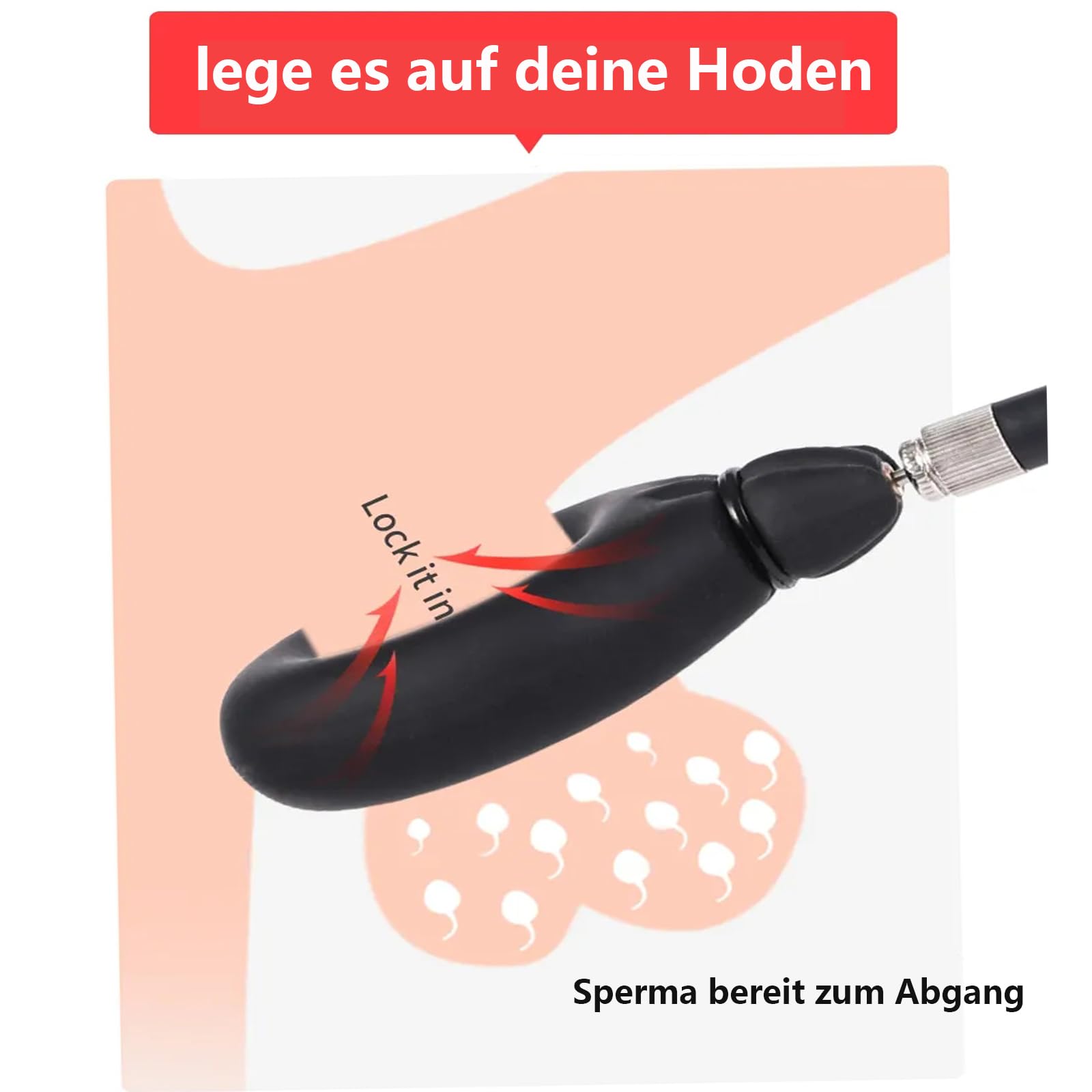 NURCIX Aufblasbar Penisring mit Pumpe, Silikon Cockring Sex Spielzeug fr  Mnner, Langwhrende Erektion, Schwarz, 50 cm : Amazon.de: Drogerie &  Krperpflege