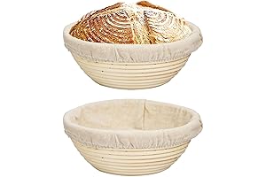 Round Bread Proofing Baskets for Effortless Rise