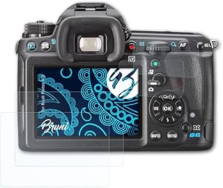 Bruni Screen Protector compatible with Ricoh Pentax K-3 Protector Film, crystal clear Protective Film (Set of 2)