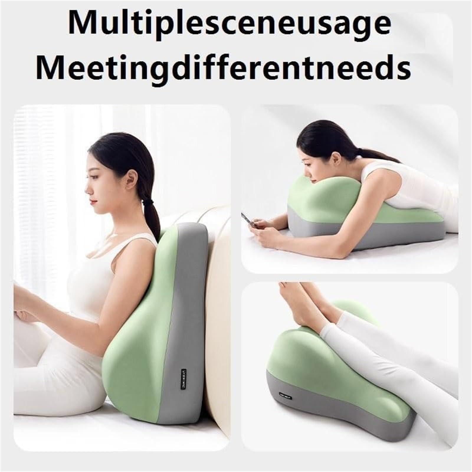 Cojín de glúteos para parejas para mujeres embarazadas, diseño resistente, adecuado para uso doméstico, estilo moderno y simple, ideal para sentarse y acostarse (gris)