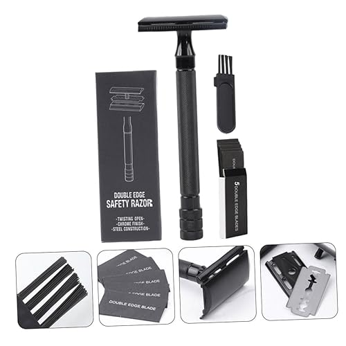 Miniatura 9 de FRCOLOR 3 Sets Manual Shaver Ear Nose Hair Cutter Razor Beard Shaver Trimmer Mens Shavers Gift Nostril Hair Trimmer Shaver Nose Hair Trimmer Man