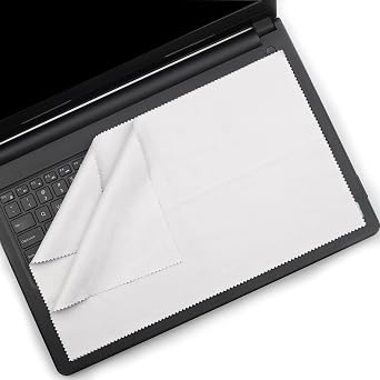 KEANBOLL 2-Pack 15.6 inch Laptop Microfiber Liner Cleaning Cloth, Laptop Keyboard Protector, Cleaning Screen Dust, Compatible with All 15.6"-16" Laptop