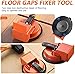 Floor Gap Fixer Tool, 2026 New Heavy Duty Laminate Floor Suction Cup Repair Tool, for Laminate, Wood, Tile, Vinyl Floor Gap Repair Tool, Durable, Compact, & Efficient Flooring Tools (1PCS)