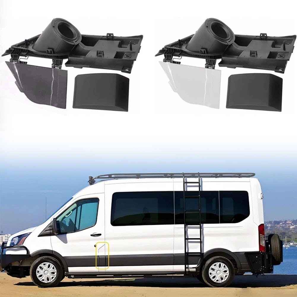 Riempiemento Carburante Z853-7936 per Ford Transit 150 250 350 HD 2015-2023, Ricambio Plastica, Tubo Fillerio Nero o (Black)