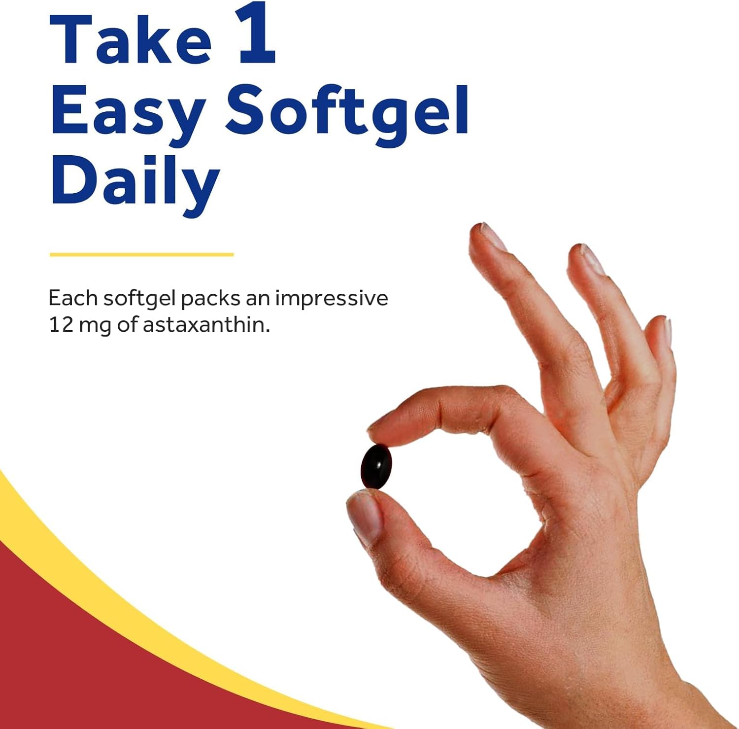 Doctor's Recipes Astaxanthin 12 mg, from Fresh Premium Microalgae, Max Strength, No Gluten, Non-GMO, Supports Skin, Eye, Bone & Immune System Health, 60 Softgels - Image 6