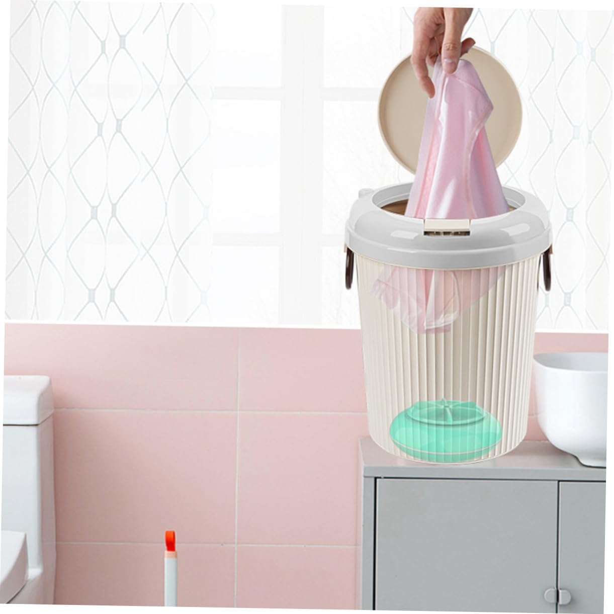 Portable Mini Washer for Underwear Turbine Cleaning Clothes Washing Machine Low Water Level for Rv Camping Tiny Spaces