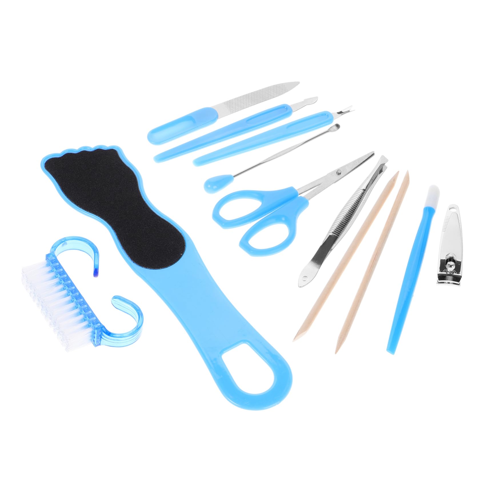 WOFASHPURET Professional Home Use Foot Care Tools Set Exfoliating Scrub for Feet Random Color