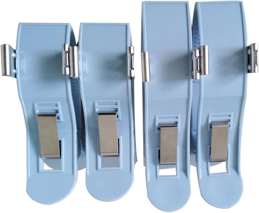 ECG/EKG Adult Limb Electrode for 3.0 Plug/4.0 Banana Plug -4 Pieces/Set (Gray)