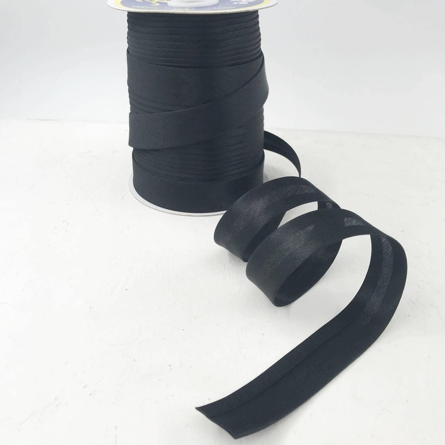 Prym Schrägband Aus Baumwolle, Marine, 20 Mm Falzung, 30 M Rolle – Zum Einfassen Von Rundungen