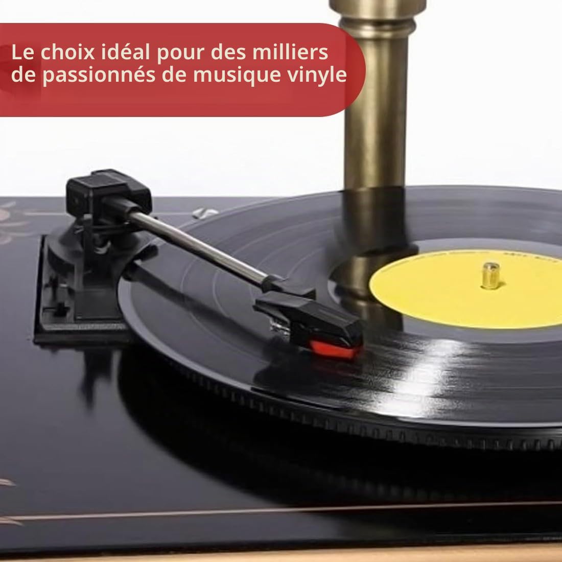 4 Pcs Tourne Disque Aiguille Pointe De Lecture, Diamant Platine Vinyle De Remplacement Universelles,Saphir Pour Tourne Disque Ancien,Cellule Platine Vinyle Pour Tourne Disque Vinyle,Phonographe