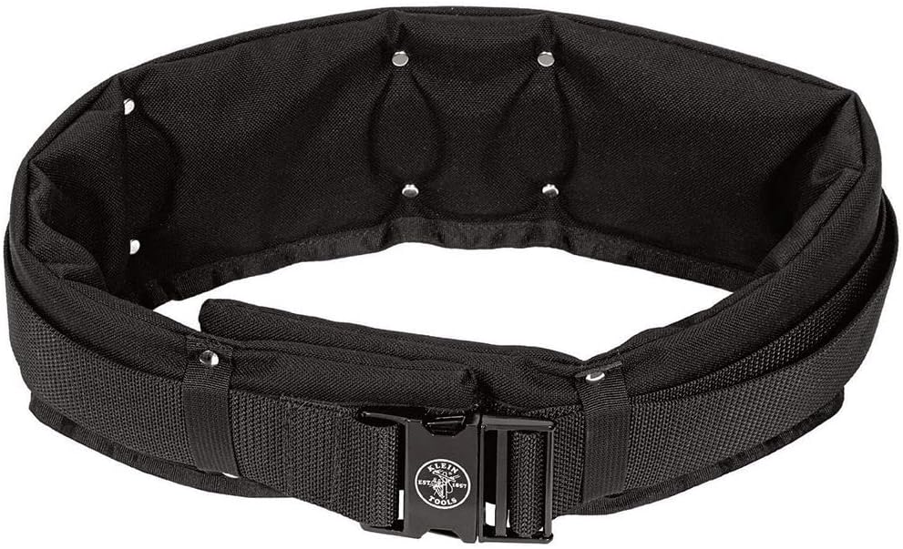 Klein Tools 5704M PowerLine Padded Tool Belt, Medium
