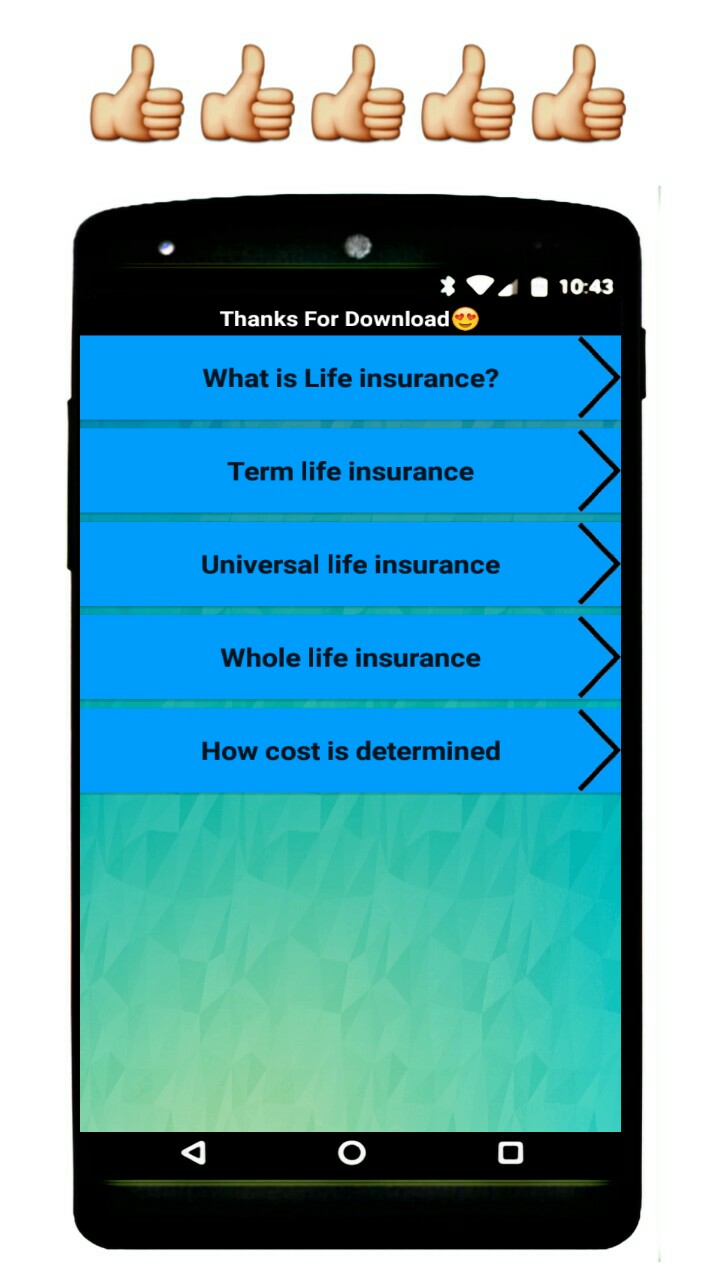 Life Insurance Full Information - App on Amazon Appstore