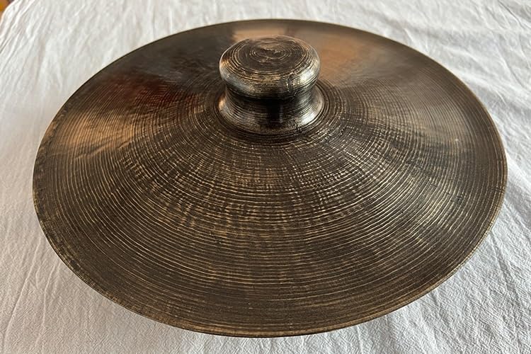 Chinese Opera Cymbal, Bronze Cymbals, Vintage Cymbals For Opera And Military Drums Performance Copper Hand Cymbals(16 Inch)