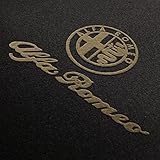 Lieferumfang: 4-teiliges Set Fußmatten aus Nadelfilz mit Druck Logo+Schrift Q100_ALFA-L+S-308_Alfa_006