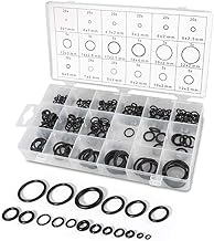 Yakamoz 225-Piece Metric Rubber O-Ring Assortment Kit for Automotive AC & General Repair