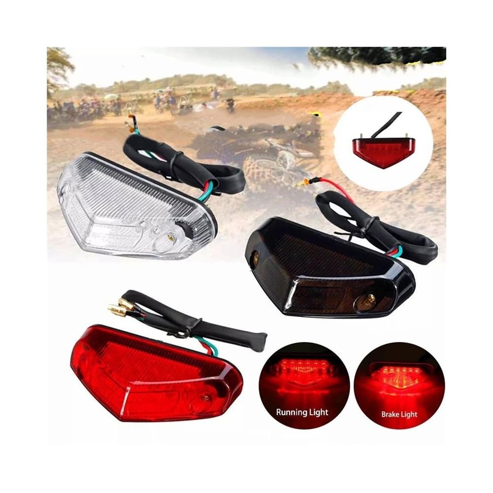 Moto luce freno stop Fanale Posteriore Universale Per Moto Luci A LED Per Freno Posteriore 12V Accessori Per Ricambi Per Attrezzature Moto Per Motocicletta