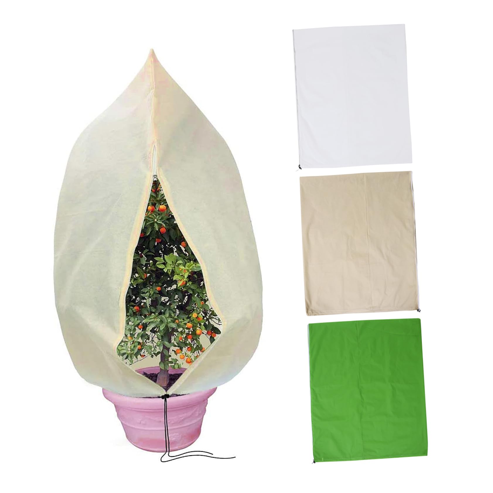 BESPORTBLE Telo Riutilizzabile Non Antigelo Verde Protettivo Piante per Tessuto Le Protezione Contro Basse Temperature Invernale per Giardino