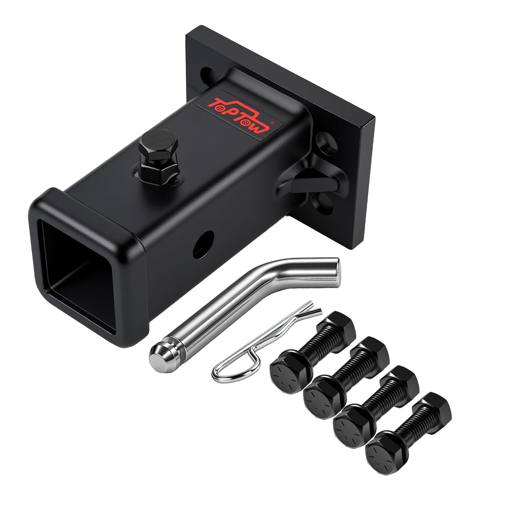 TOPTOW Bolt-on Hitch Receiver Tube