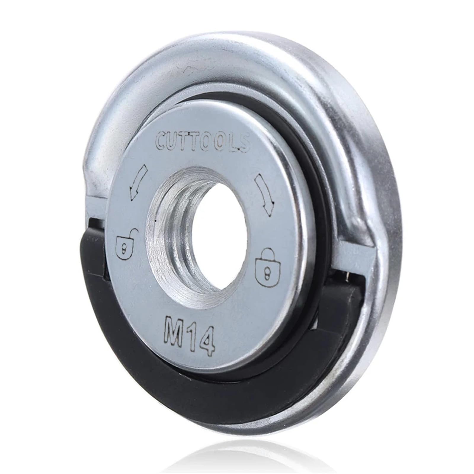 Ewsdsfs 1 Quick Release Angle Grinder Locking Nuts M14 Flange Nut Replacment Lock For With Spindle