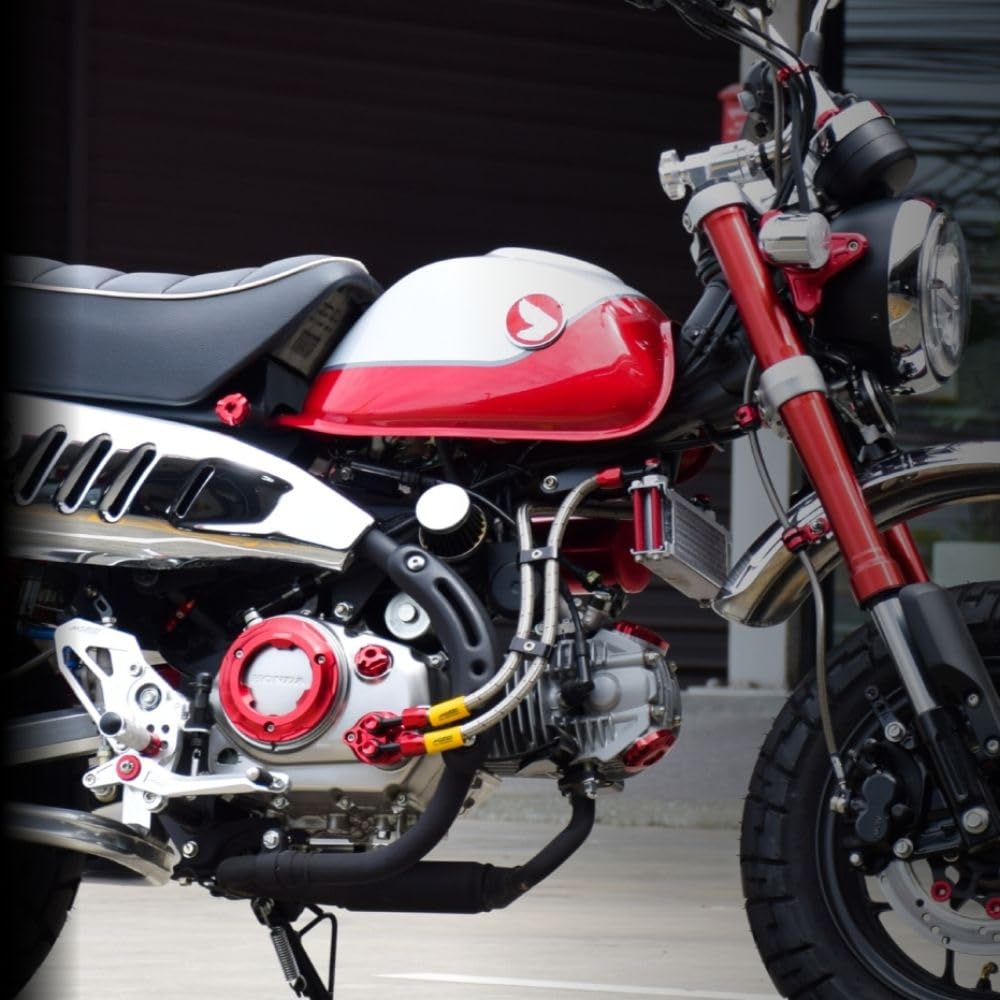Amazon | MORIN RACING ホンダ5速モンキー125用オイルクーラーキット