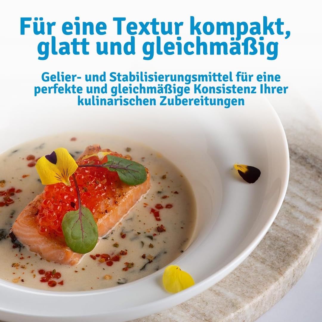 Mr.P Ingredients Agar Agar Pulver 1kg Dose, Natürliches und Pflanzliches Lebensmittelverdickungsmittel für Gelees, Dessert und Molekularküche und Mixologie, Glutenfrei, Ohne GVO, Halal, Koscher, Vegan