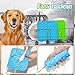 Schleckmatte Hund, Premium Leckmatte Hund mit Saugnapf für Linderung von Hundeangst, Leckmatte für Hunde für Baden, Pflegen und Training für Welpen