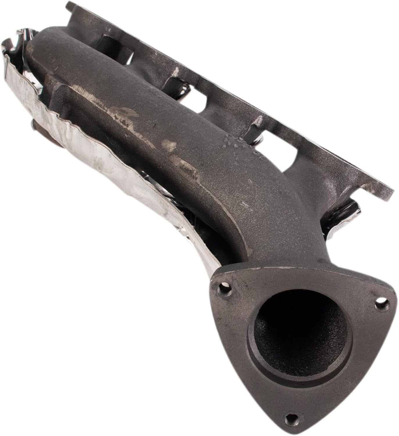 TRQ Exhaust Manifold Passenger Side Compatible with Chevy Silverado GMC Sierra 1500 2500 3500