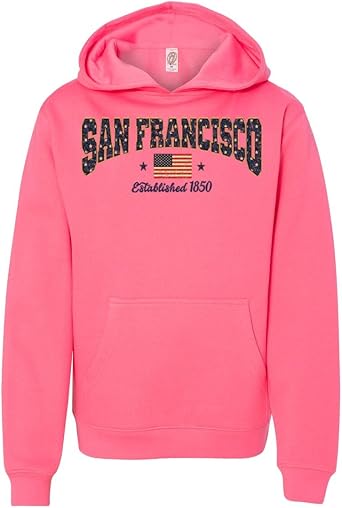 Dolphin Shirt Co San Francisco Stars Premium Youth Sweatshirt Hoodie