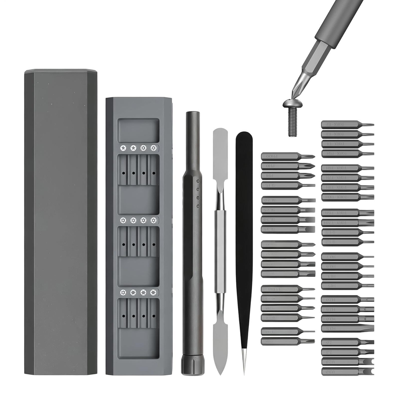 Präzisions-Schraubendreher-Set, magnetisch, Reparatur-Werkzeug-Set mit