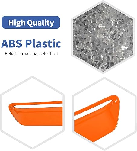 Miniatura 10 de RT-TCZ Para Challenger Hood Scoop Insertar Ventilaciones Cubierta Trim Rojo para Dodge Challenger 2015-2023 Rojo Exterior Accesorios 2pcs