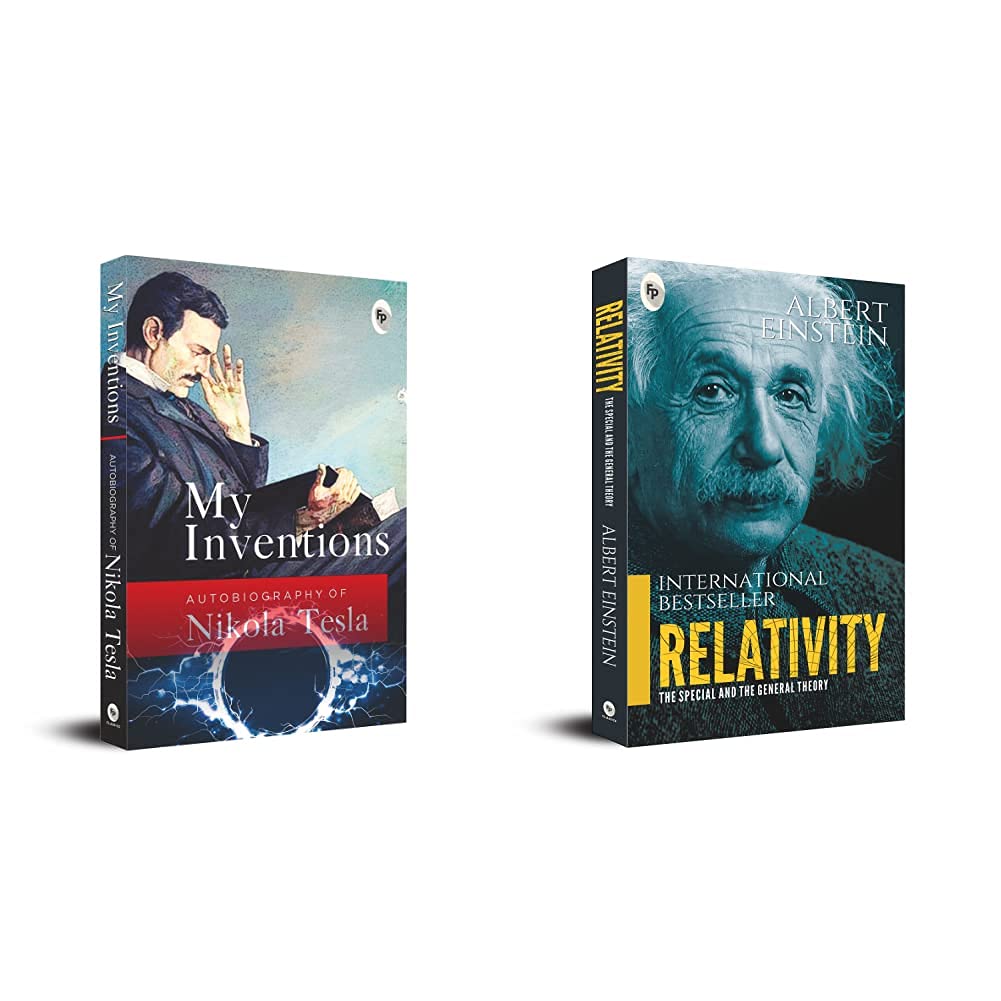 My Inventions, Autobiography of Nikola Tesla+Relativity: The Special and the General Theory(Set of 2books)