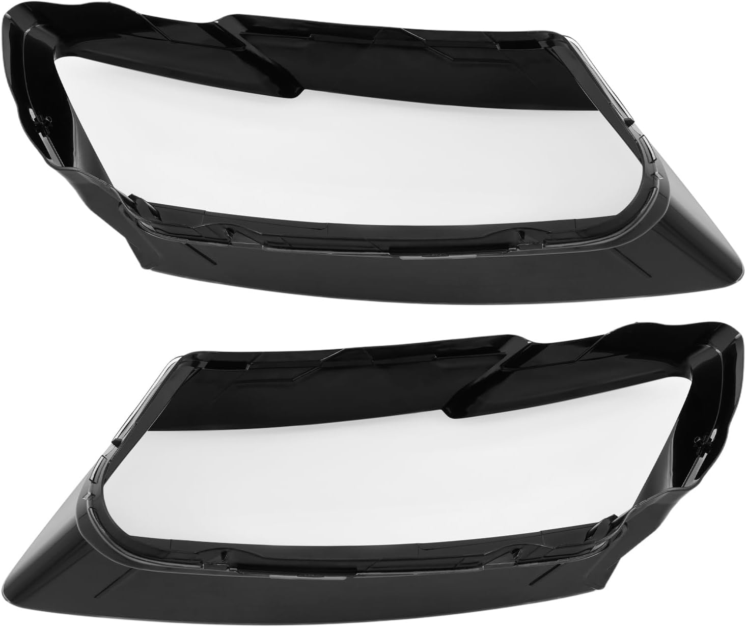 for Audi Q5 2013 2014 2015 2016 2017 Headlight Lens Cover, Clear Headlamp Lens Cover (Pair Set)