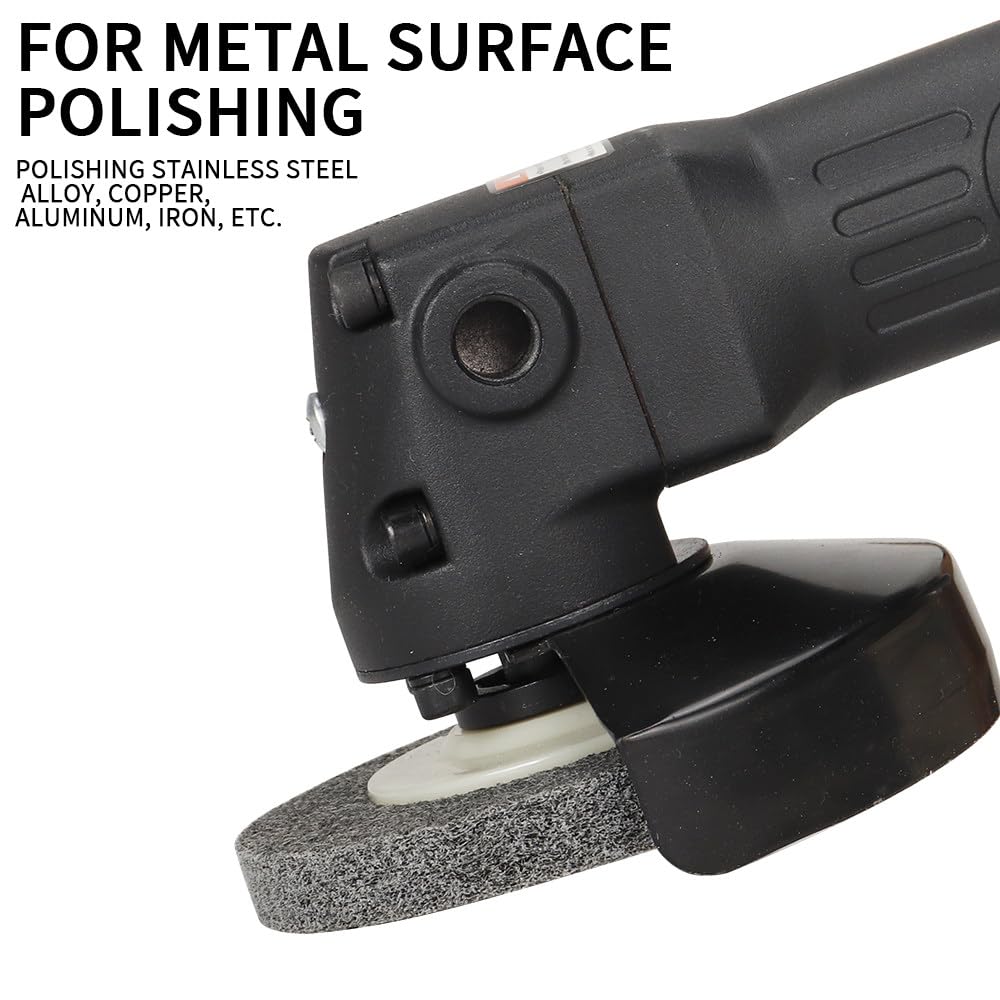 Disque abrasif non tissé en fibre de nylon 4/4,5/5 pouces pour meuleuse d'angle, métal, travail du bois, nettoyage, tampon de polissage 2-10, 115 mm, 10 pièces