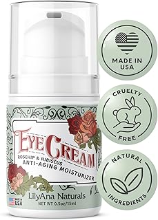 Sponsored Ad - LilyAna Naturals Eye Cream - Eye Cream for Dark Circles and Puffiness, Under Eye Cream, Anti Aging Eye Crea...