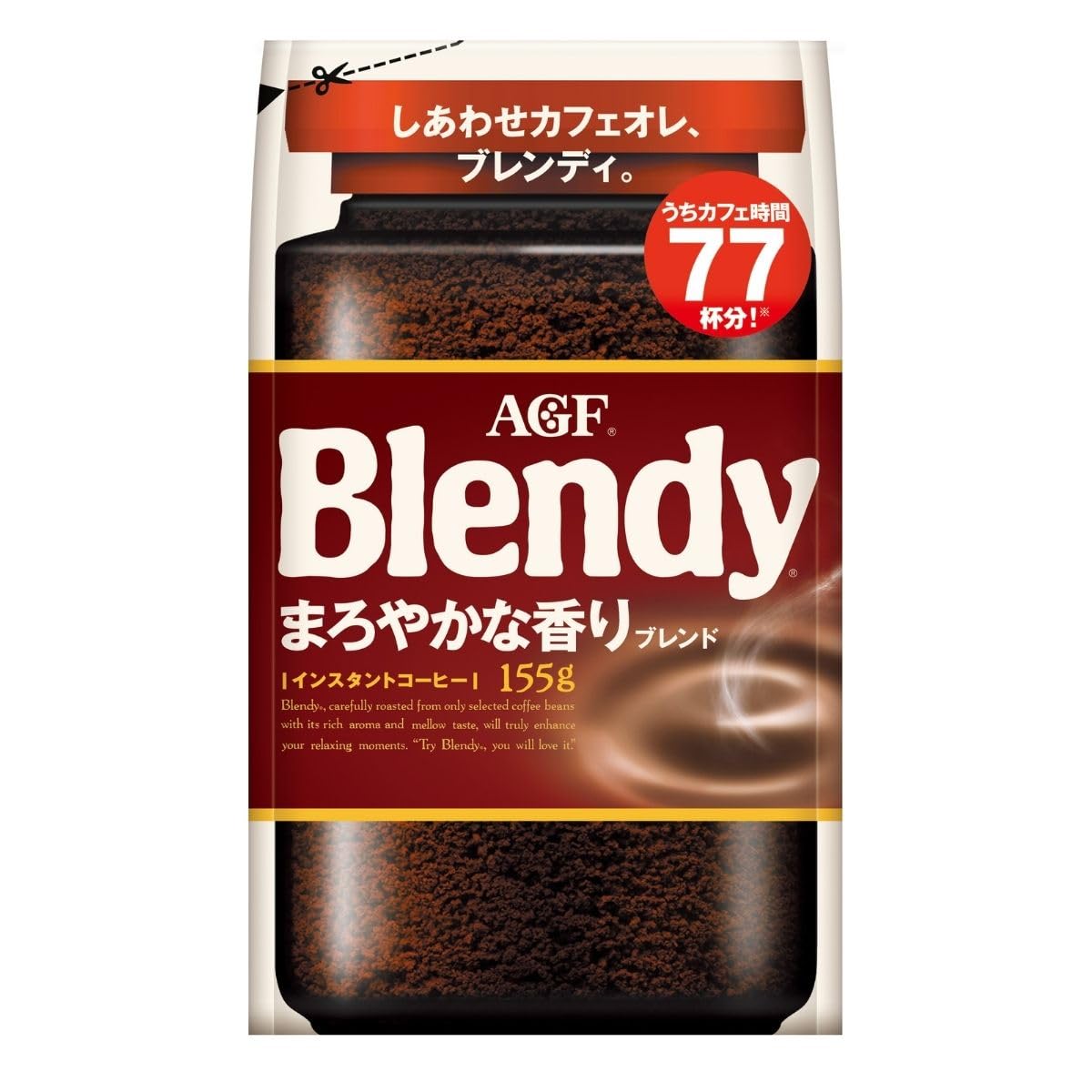 AGFブレンディまろやかな香りブレンド155g 8個 Amazon.co.jp: AGF ブレンディ まろやかな香りブレンド袋 155g