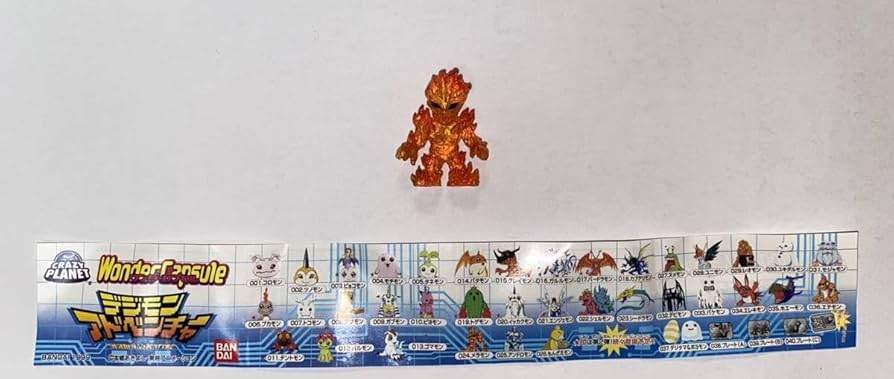 ワンダーカプセル　デジモンアドベンチャー 10体セット 1999年製 単品◇バンダイ 食玩 ワンダーカプセル デジモンアドベンチャー