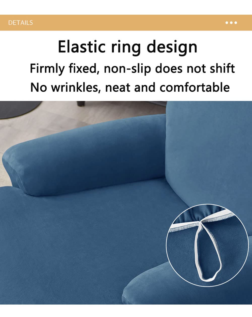 YOPOIY Elástico de Microfibra de 4 Piezas Cubierta de sofá reclinable Super Suave Funda Reclinable con Bolsillos Lavable Funda De Sillón para niños, Mascota -Blanco