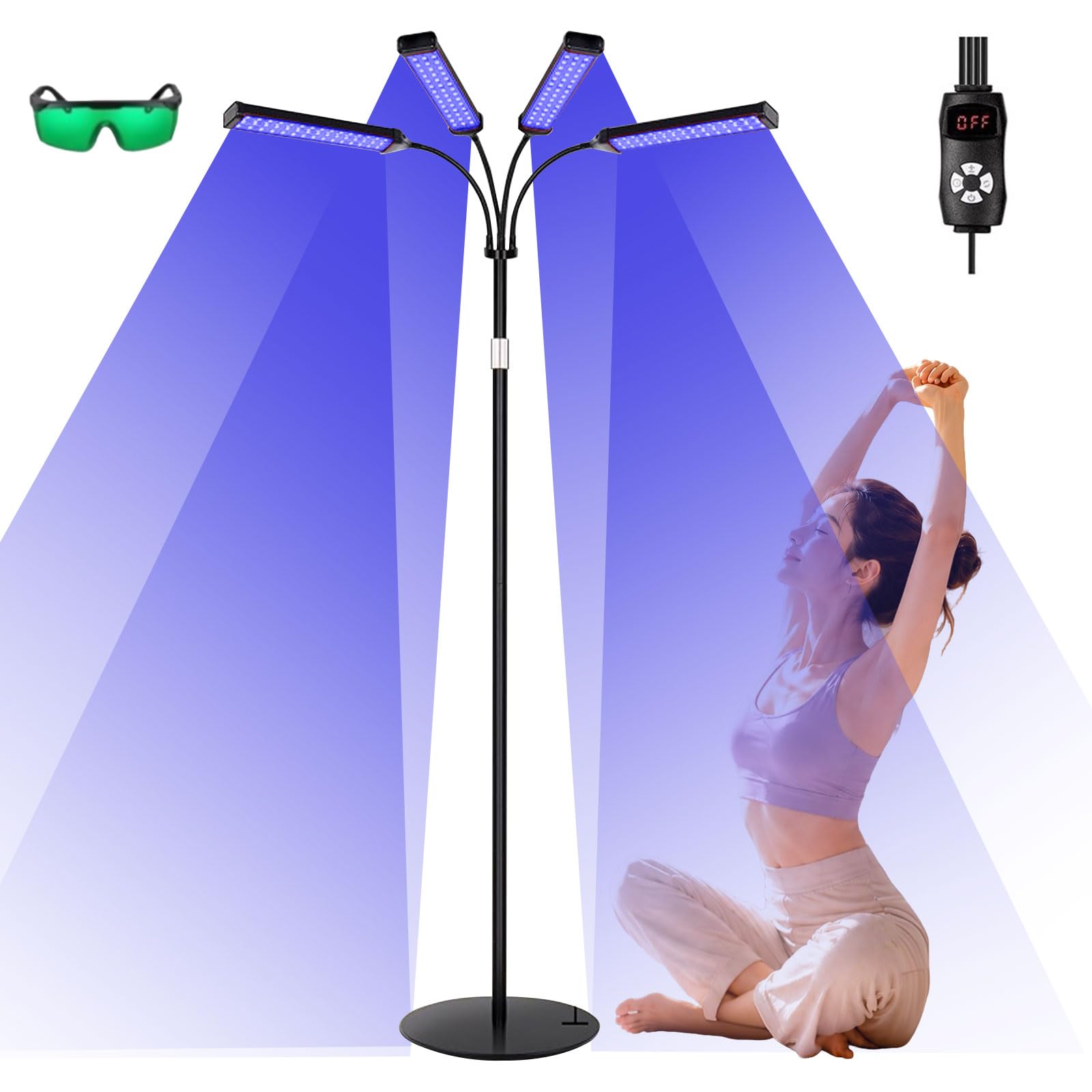 Solarium pour la maison, lampe de bronzage pour le corps et le visage