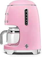 Vista 3 de Smeg Retro Drip Coffee Machine and 2-Slice Toaster Bundle (Pink)