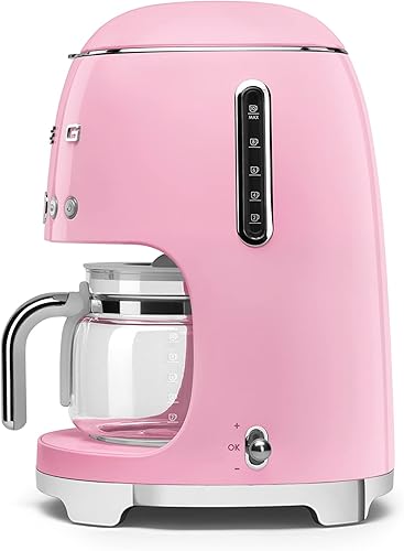 Miniatura 3 de Smeg Cafetera de goteo retro y tostadora de 2 rebanadas... (rosa)
