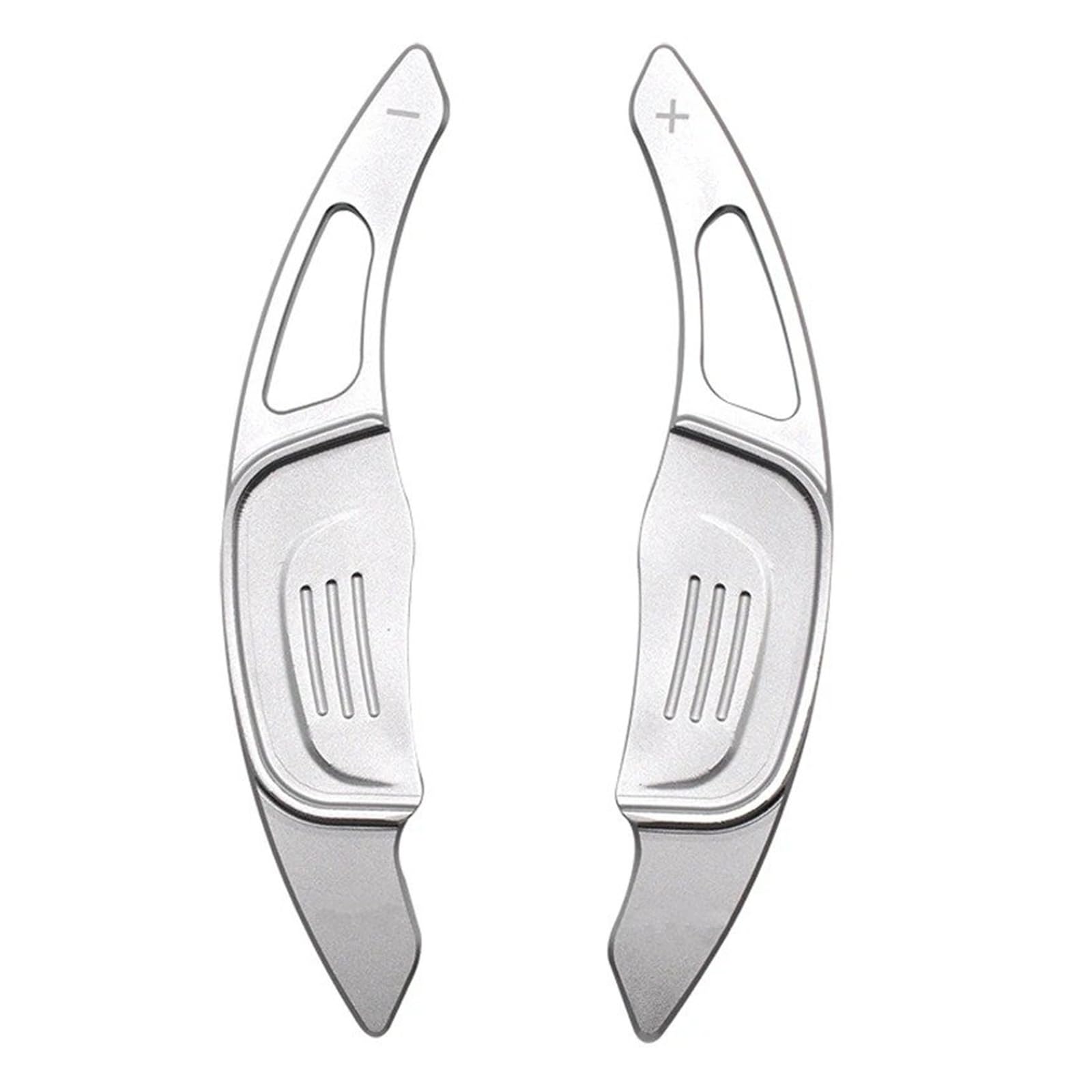 Zhangzhengyao Aluminum Silver Car Steering Wheel Shifter Paddle For Vw For Golf 7 For Mk7 For Gti For Line For Gte For Polo For Scirocco For Sagitar For Gli For Gts Wheel Shift Paddle(Aluminum Silver)