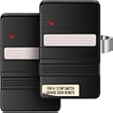 2PACK Lucrum for Genie 9 and 12 Dip Switch Garage Door Opener Remote - 390 MHz Genie Dip Remote Replacement for Blue Max Garage Door Opener - Compatible with GT90 GT90-1 ALT90-1 CPT90-1 LDT90