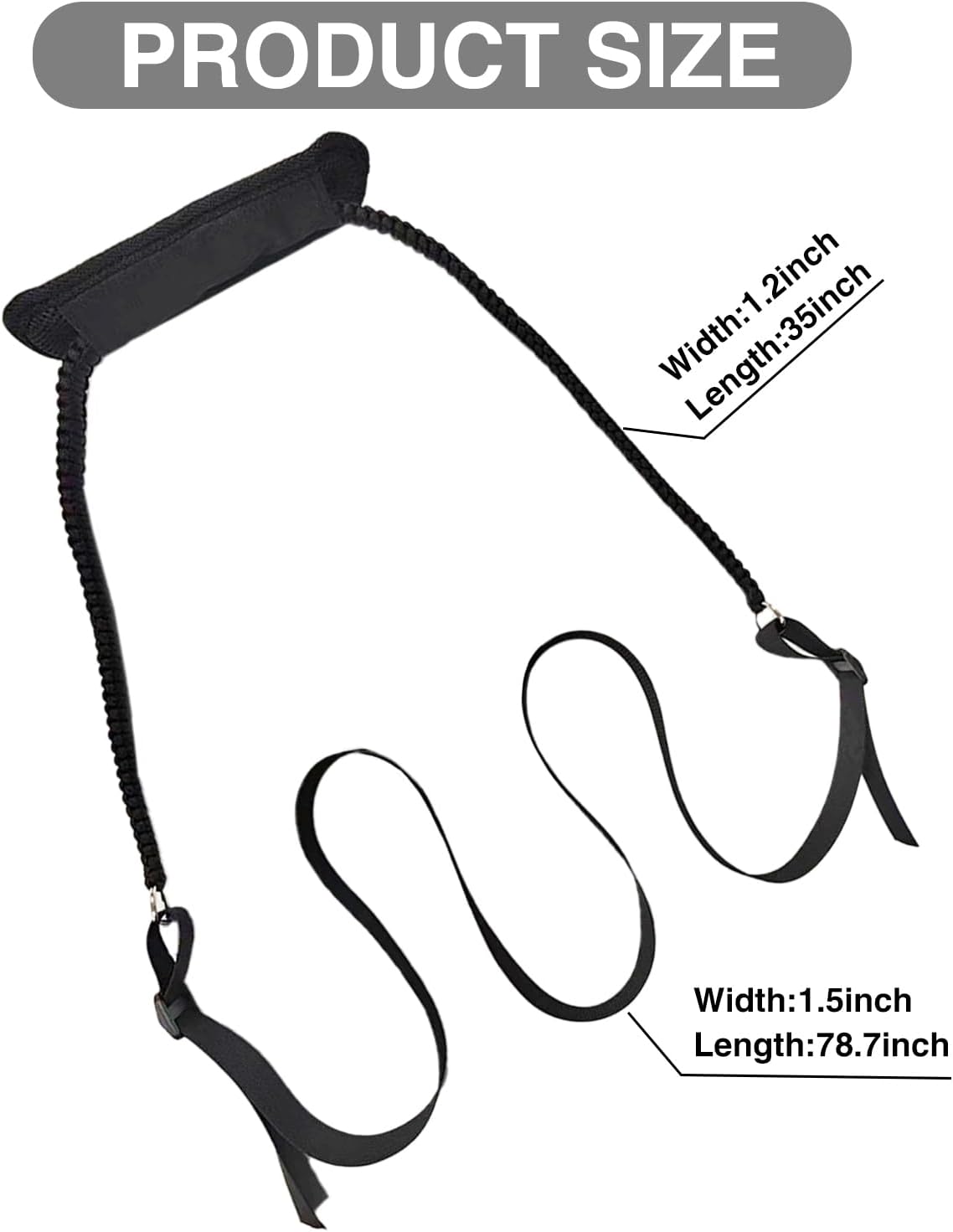 1PCS Cooler Replacement Strap for Engel 13qt & 19qt, Adjustable Shoulder Cooler Strap with Comfort Pad and Heavy Duty Buckles Essential Cooler Accessories(Black)