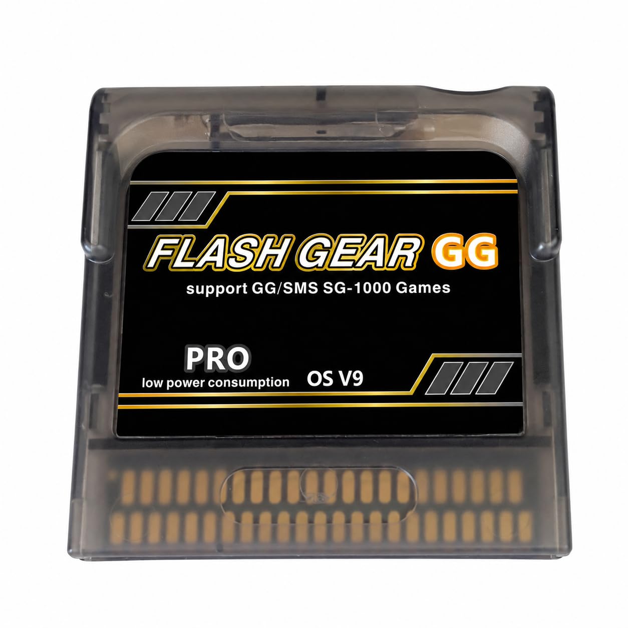 Flash - Cartucho de juego 500 en 1 V3 para consola Sega Game Gear GG | 500 juegos incluidos, versión V3, compatible con GG, carrito multijuego, Plug and Play