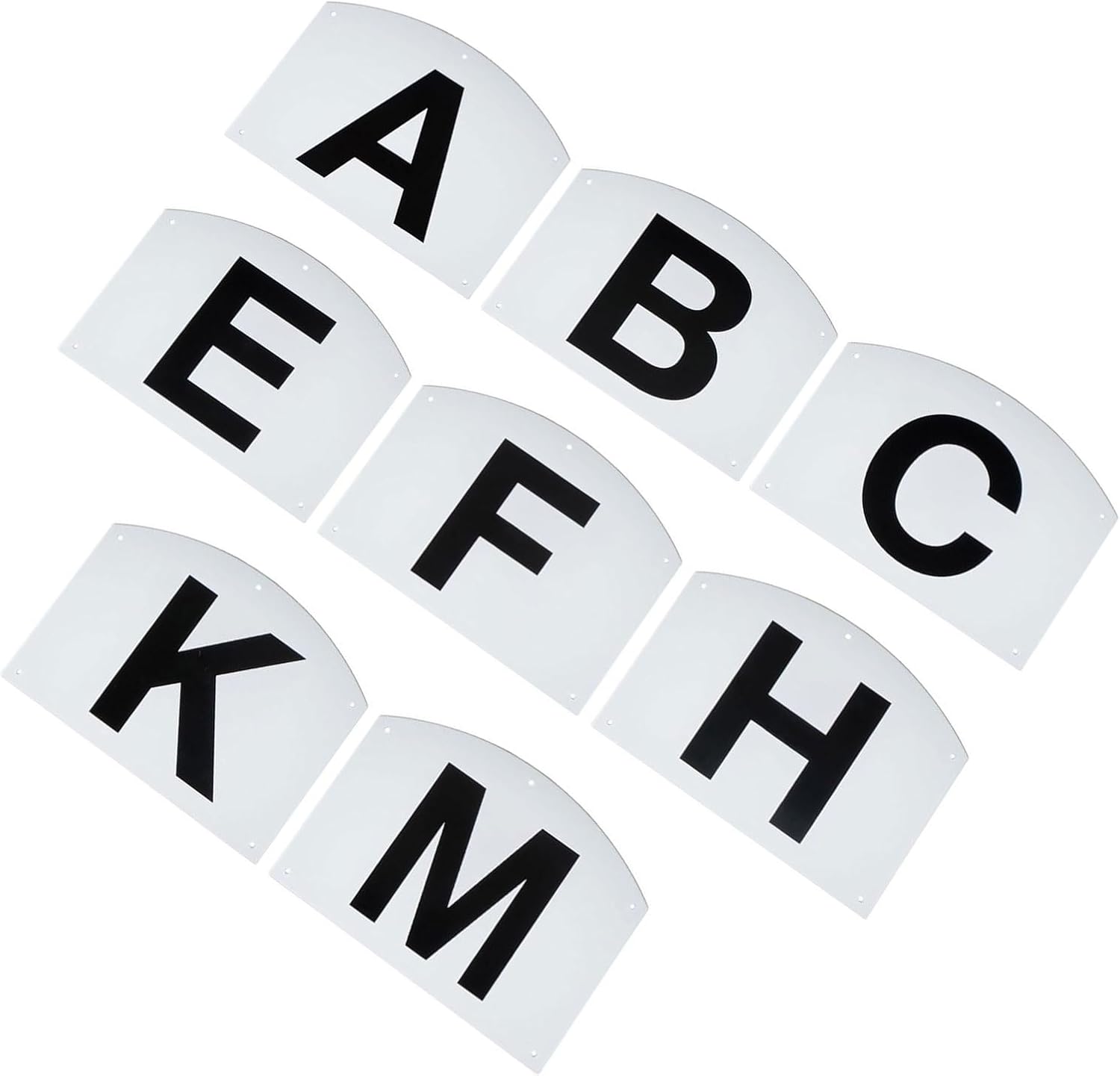 Dressage Arenas Markers for Equestrians Athletes and Event Includes Letter Wall Mounted Letters Dressage Markers